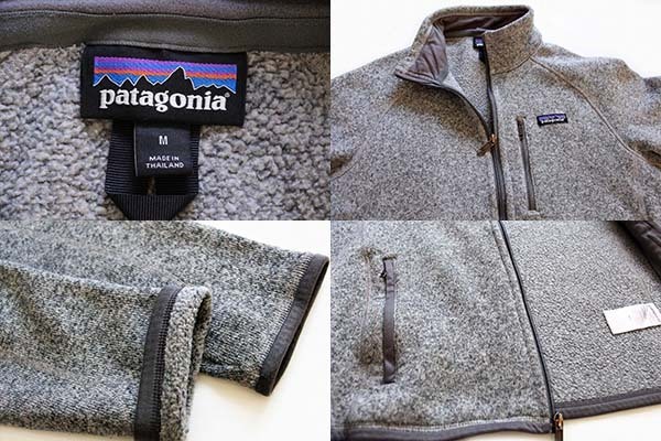 patagoniaパタゴニア ベターセーター フリースジャケット グレー M