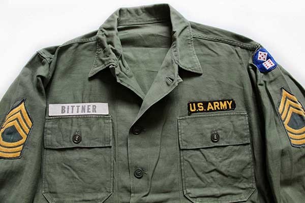 デッドストック☆60s 米軍 U.S.ARMY ユーティリティシャツ M