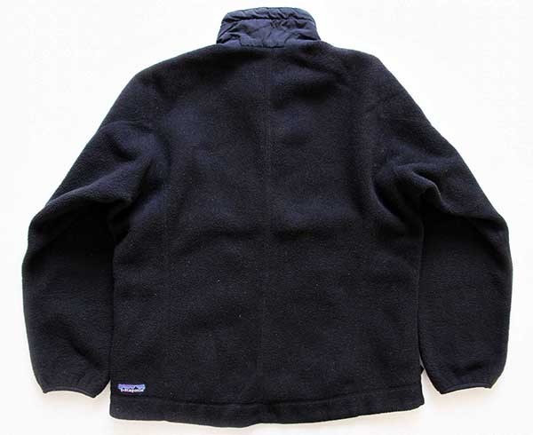 90s USA製 patagoniaパタゴニア シンチラ フリース ジャケット 黒 M ...