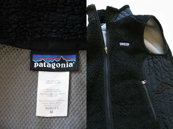 patagoniaパタゴニア レトロX フリースベスト 黒 W-M - Sixpacjoe Web Shop