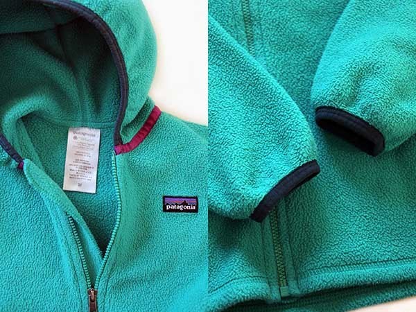 patagoniaキッズ　フリースパーカー3T(95cm)