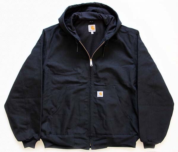 carhartt カーハート ダックアクティブジャケット 黒  USA Sサイズ