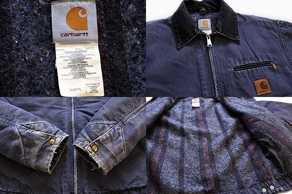 着画あり Carhartt ダック デトロイトジャケット ブランケットライナー