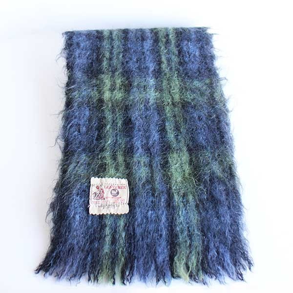 Vintage Australia multicolor mohair muffler ( ヴィンテージ オーストラリア マルチカラー モヘア マフラー  ) | Riyad vintage shop