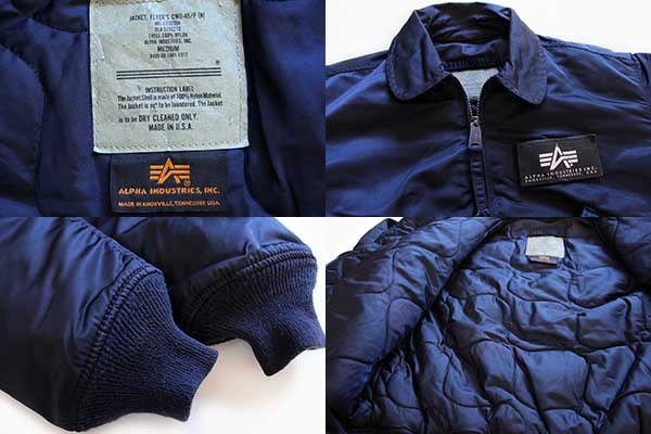 90s USA製　ALPHA アルファ　CWU-45 SIZE XL