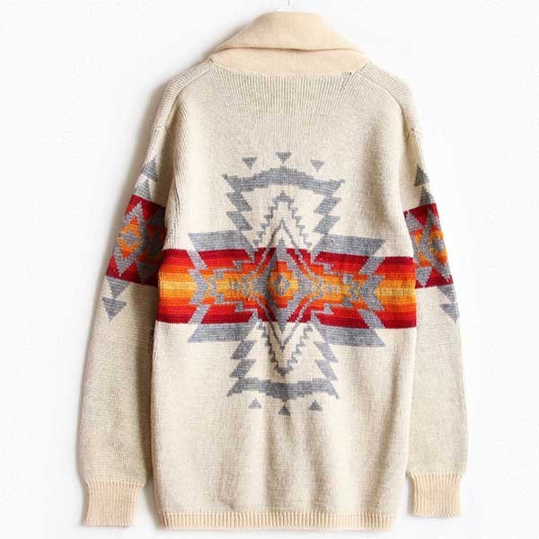 70s PENDLETONペンドルトン チーフジョセフ ネイティブ柄 ショール