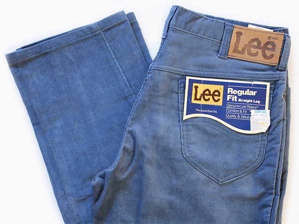 80's Lee 200 straight corduroy pants USA