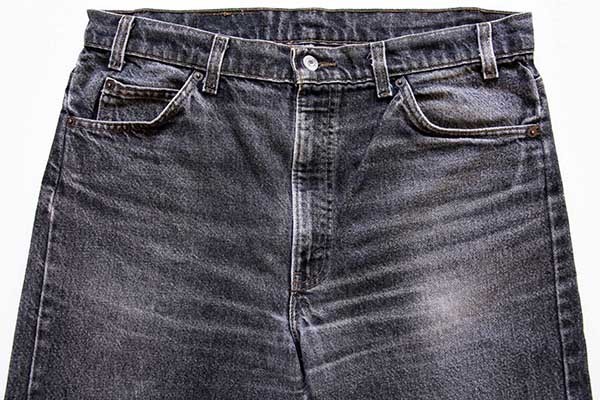 USA製】美品 LEVI'S 505-0259 先染め ブラックデニム-