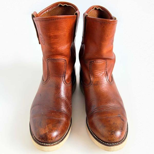 90s USA製 REDWINGレッドウイング 866 緑犬タグ アイリッシュセッター 