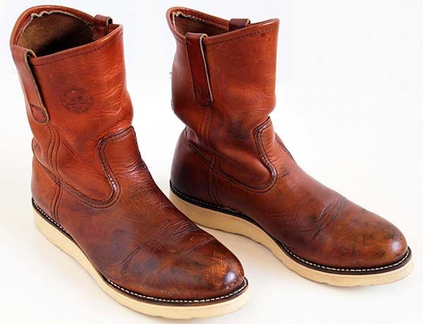 90s USA製 REDWINGレッドウイング 866 緑犬タグ アイリッシュセッター