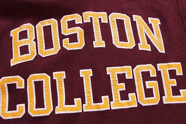 s USA製 Championチャンピオン BOSTON COLLEGE リバースウィーブ