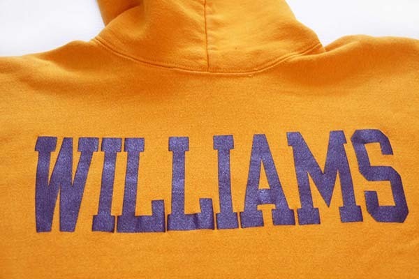 80s USA製 Championチャンピオン WILLIAMS 両面プリント リバース ...