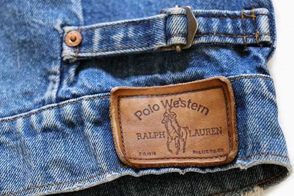 70s Polo Western ラルフローレン デニムジャケット XL - Sixpacjoe