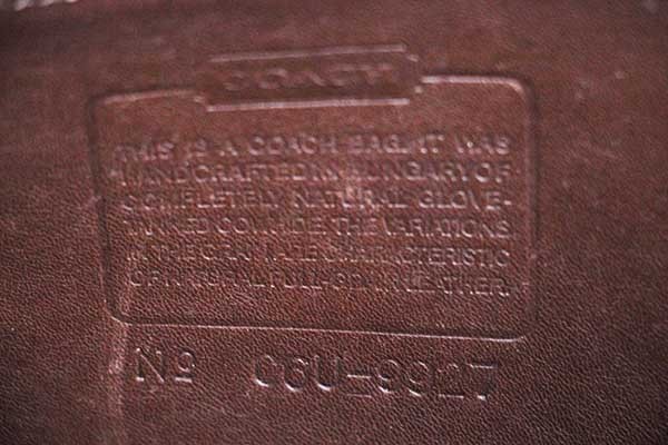 ハンガリー製 COACH オールド コーチ 2WAY レザー ショルダー