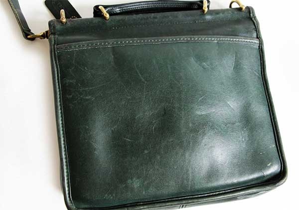 USA製 COACH オールド コーチ 2WAY レザー ショルダーバッグ 緑