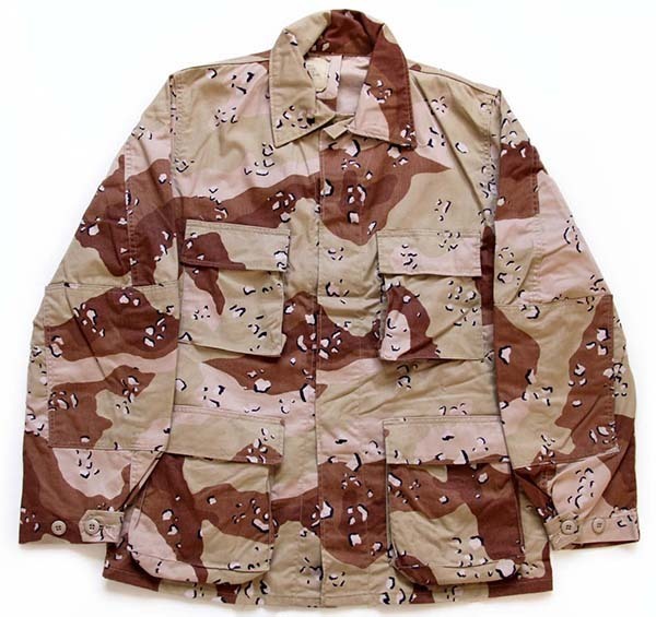 80s 米軍 U.S.ARMY チョコチップ デザートカモ BDU ジャケット M-R