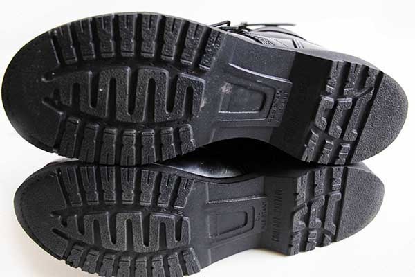 USA製 米軍 U.S.ARMY HH BRAND レザー タンカース ブーツ 黒