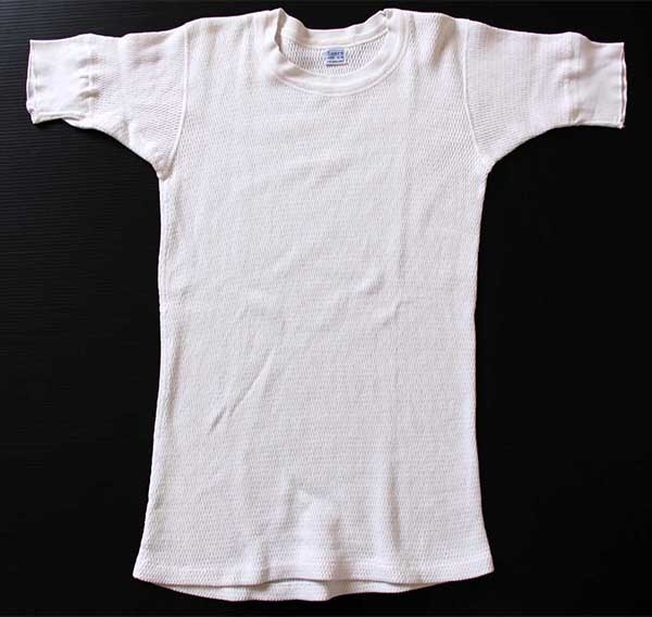 70s VINTAGE ZIGZAG プリント 半袖 T-sh Tシャツ サイズ メンズ