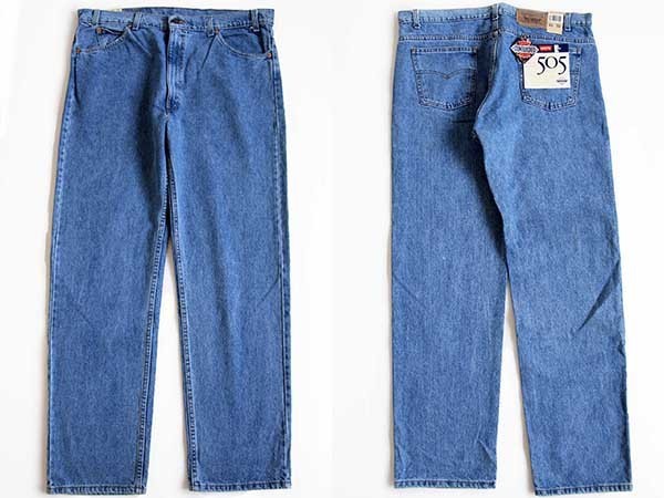 32cm裾幅90s  リーバイス 505 96年 USA製 バギーパンツ w40×L32