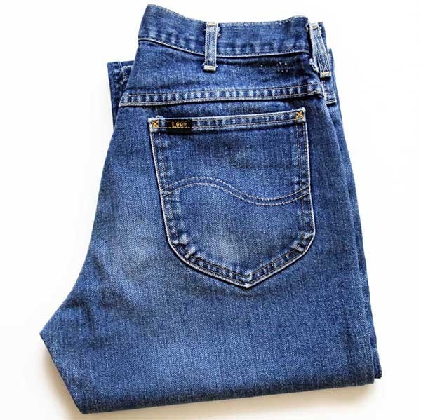 Deadstock LEE 200 STRETCH JEANS/リー 200 ストレッチデニム 真っ紺 Made in U.S.A 【W27.5 L32】【デニムパンツ】【ジーンズ】【STRAIGHT SEAT】