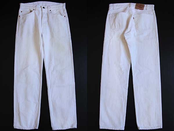 新品 リーバイスLevi's 501 ホワイトデニム ジーンズ W31  L30