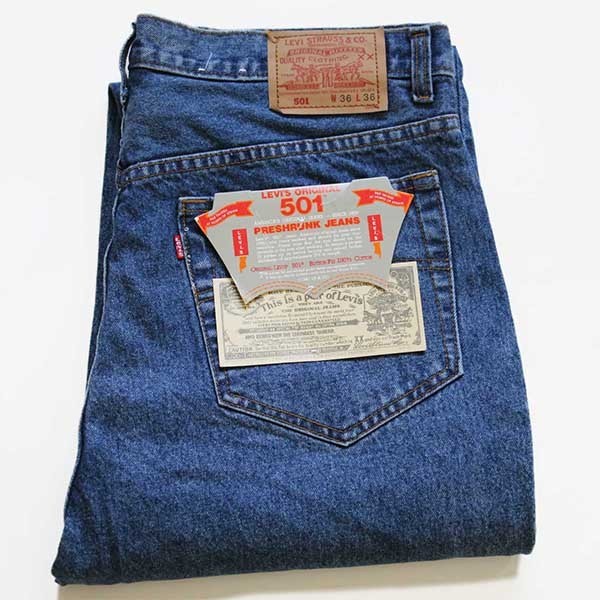 デッドストック★90s USA製 Levi'sリーバイス 501 デニムパンツ w36 L36 - Sixpacjoe Web Shop