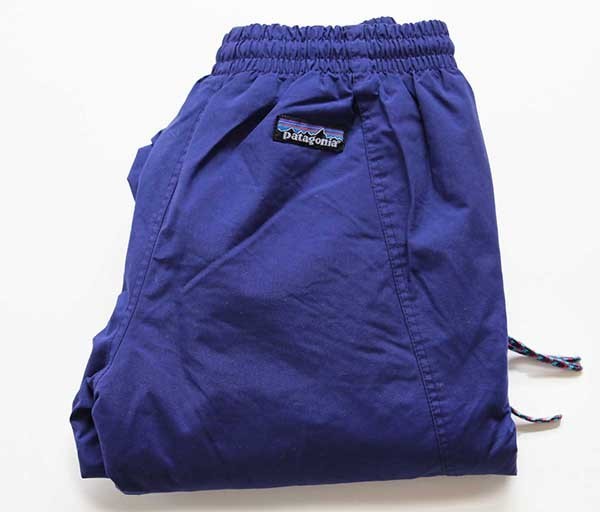 90s patagoniaパタゴニア 中綿入り ナイロンパンツ 青紫 KIDS' 6 - Sixpacjoe Web Shop