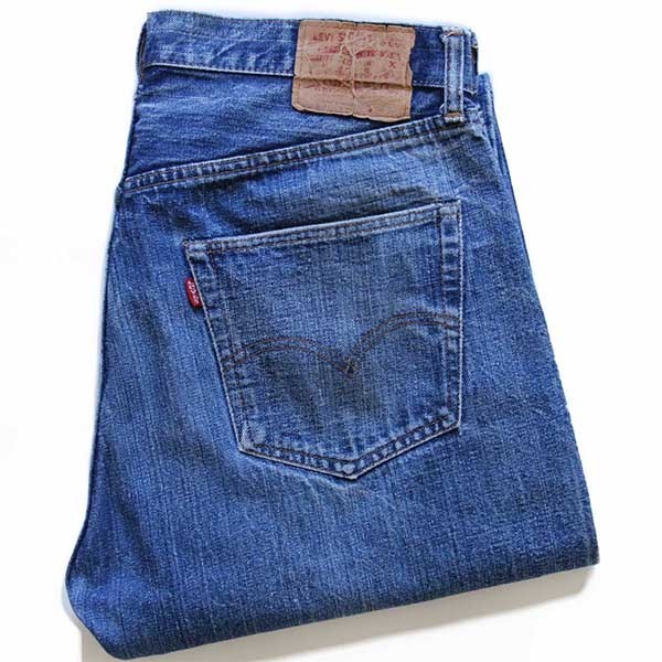 70s USA製 Levi'sリーバイス 501 シングル 66前期 デニムパンツ w36