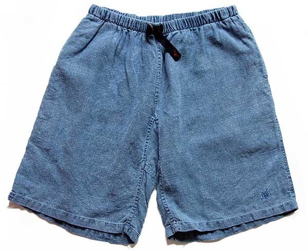 ブランド！GRAMICCI INDIGO DENIM クライミングショーツ