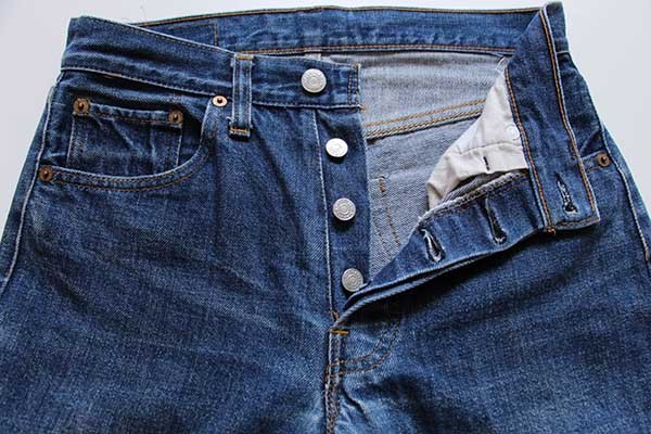 70s USA製 Levi'sリーバイス 501 シングル 66前期 デニムパンツ w28