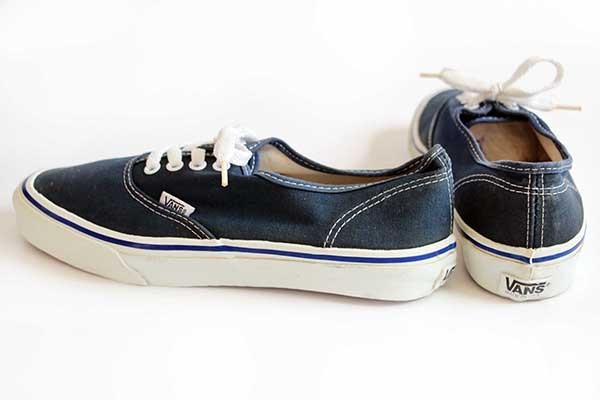 80s-90s VANS USA製 authentic US6 - スニーカー