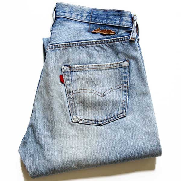 80s USA製 Levi'sリーバイス 501 赤耳 デニムパンツ w32 - Sixpacjoe