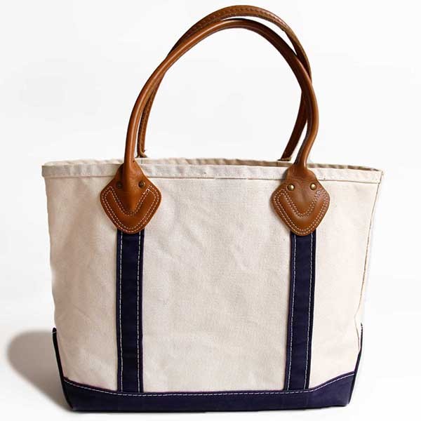 USA製 L.L.Bean BOAT AND TOTE レザーハンドル キャンバス トート 