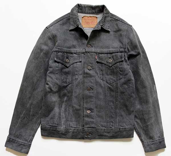 s カナダ製 Levi'sリーバイス  先染め ブラック デニム