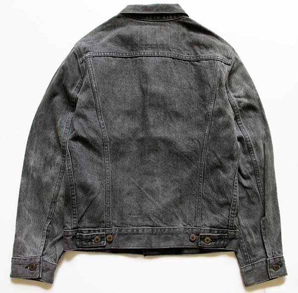 80s カナダ製 Levi'sリーバイス 75505-0259 先染め ブラック デニム 