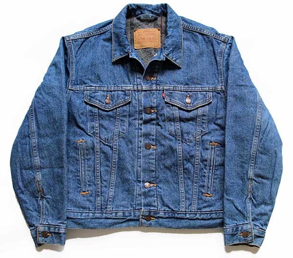 90s USA製 Levi'sリーバイス 70506 ブランケットライナー デニム