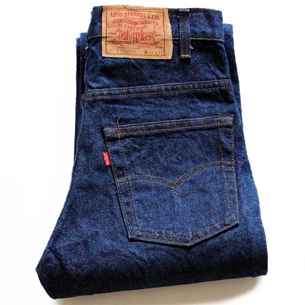 80s USA製 Levi'sリーバイス 517 黒カン デニムパンツ w29 L31☆ブーツ 