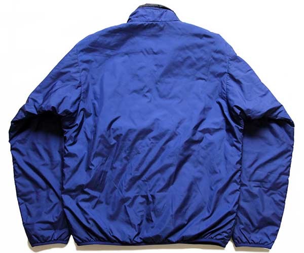 00s patagoniaパタゴニア ナイロン プルオーバー パフボールジャケット 青紺 S