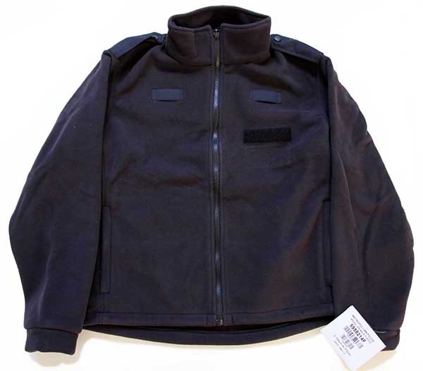 イギリス　警察 POLICE ブラック フリースジャケット（新品）