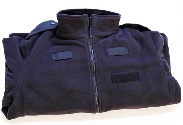 イギリス　警察 POLICE ブラック フリースジャケット（新品）