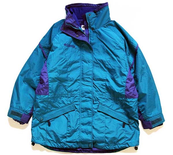 90s Columbia  Gizzmo 2トーン ナイロンジャケット