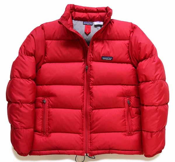 patagoniaパタゴニア ナイロン ダウンジャケット 赤 KIDS' XL