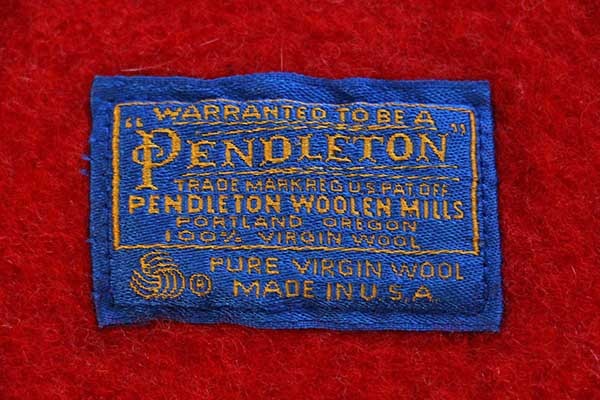 PENDLETON - 【OneSize レッド系】 Pendleton ( ペンドルトン