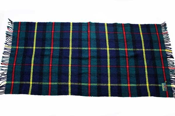 TWEED MILL（ツイードミル） 76×175 タータンチェック ブランケット ウールニーラグ｜ROCOCO ONLINE STORE