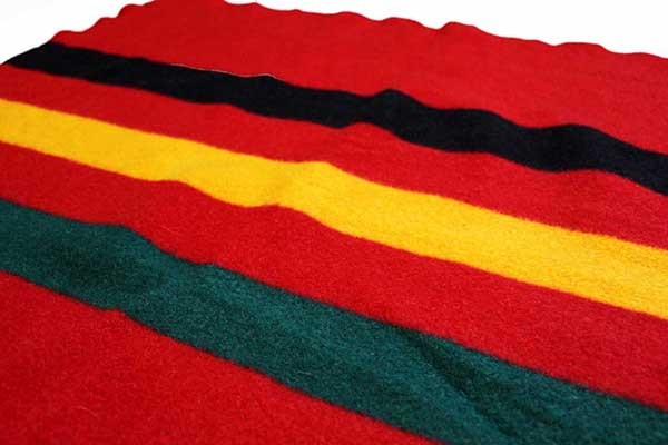 70s USA製 PENDLETONペンドルトン RAINIER PARK マルチボーダー