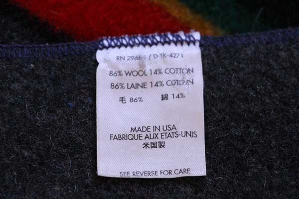 Pendleton ヤキマキャンプ 厚手 暖かい ウール 屋内 屋外 ストライプ スローブランケット 湖 ツインサイズ 通販 