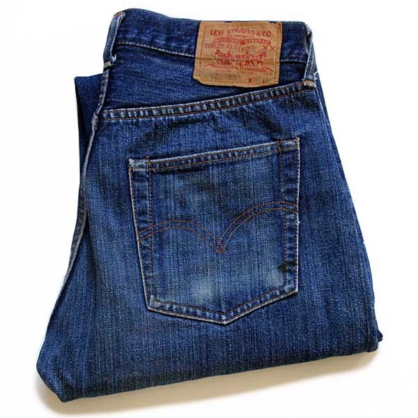 70s USA製 Levi'sリーバイス 501 シングル 66前期 デニムパンツ w31