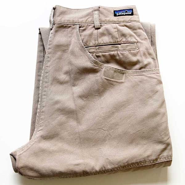 patagonia スタンドアップパンツ オーガニックコットン100%