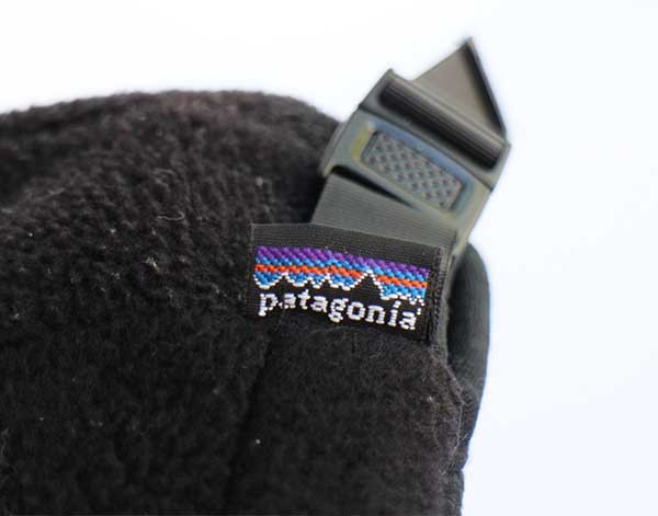 90s USA製 patagoniaパタゴニア シンチラ ダックビル フリースキャップ 黒 L
