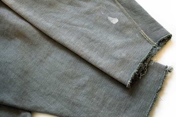 60s HANES WIND SHIELD 無地 コットン スウェットパーカー ボロ